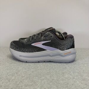 Brooks Ghost Max 2 Womens Shoes Size 8.5 Wide Black Running Sneakers 1204201D005